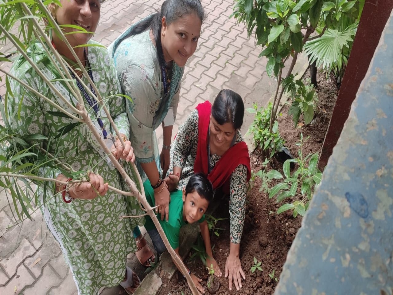 TREE PLANTATION(2025-26) PRE PRIMARY